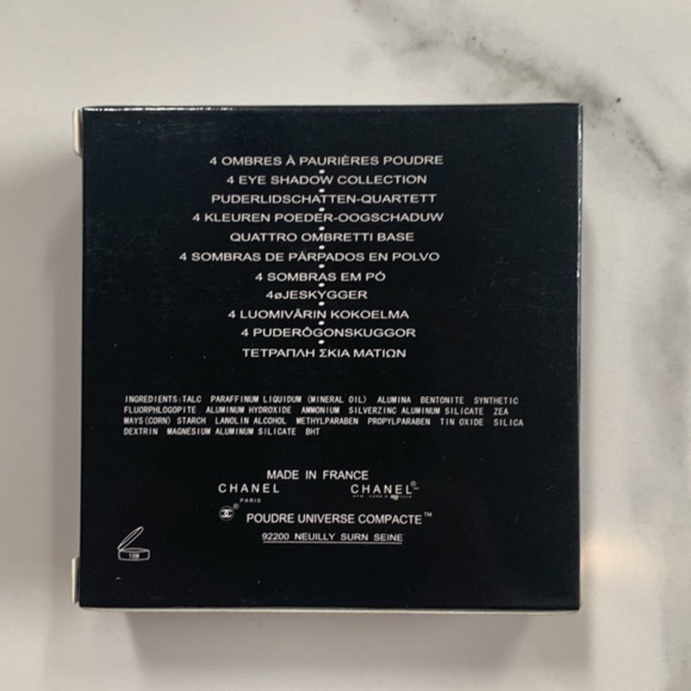 CHANEL LES 4 OMBRES OMBRÉ PAULIÈRES EFFETS MULTIPLES EYESHADOW QUAD 303 - Picture 5 of 9